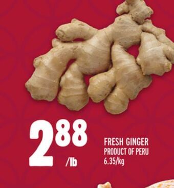 Metro Fresh ginger offer