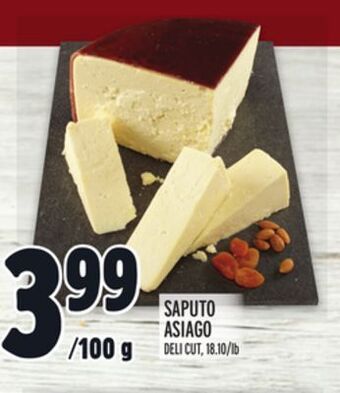 Metro Saputo asiago offer