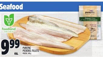 Metro Purepac pickerel fillets offer