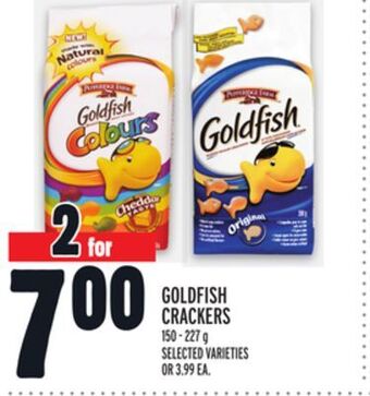 Metro Goldfish crackers offer