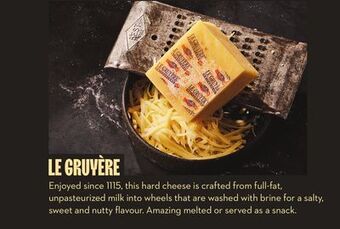 Longo's Le gruyére offer