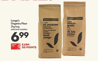 Longo's Longo's organics flour offer