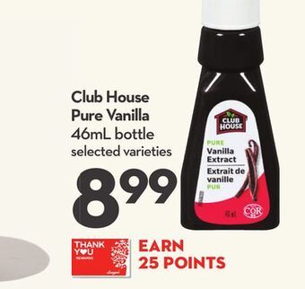 Longo's Club house pure vanilla offer