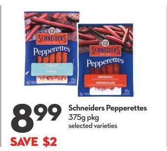 Longo's Schneiders pepperettes offer