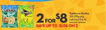 Longo's Tostitos or doritos offer