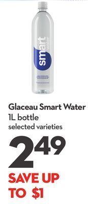 Longo's Glaceau smart water offer