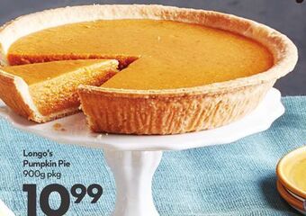 Longo's Longo's pumpkin pie offer