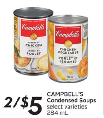 Sobeys Condensed soups offer