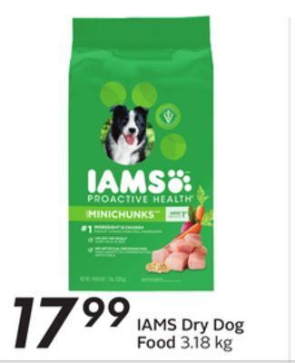Sobeys Dry dog food offer