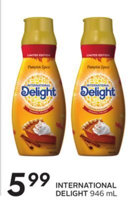 Sobeys International delight offer