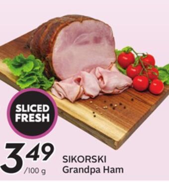 Sobeys Grandpa ham offer