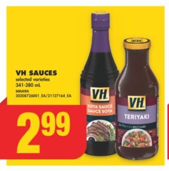 No Frills Vh sauces, 341-380 ml offer