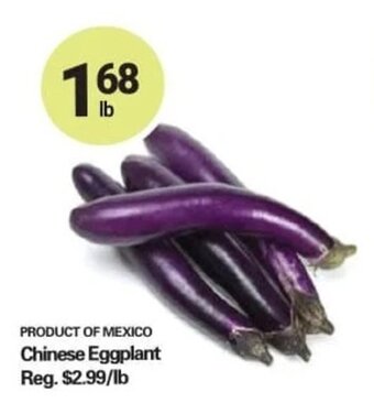 Centra Food Market Chinese Eggplant offer