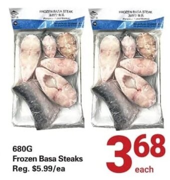 Centra Food Market Frozen Basa Steaks 680 g offer