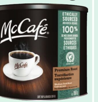 Canadian Tire Mccafe coffee tin offer