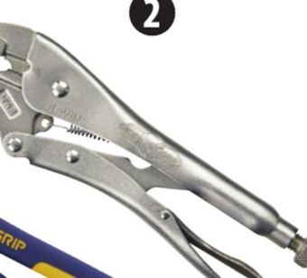 Canadian Tire Irwin 10 curved-jaw vise grip offer