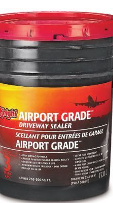 Canadian Tire Black knight airport-grade driveway sealer, 17l offer