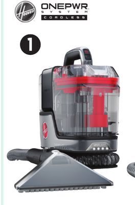Canadian Tire Hoover cordless cleanslate carpet & upholstery spot cleaner offer
