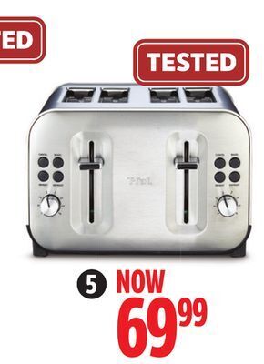 Canadian Tire T-fal element 4-slice toaster offer