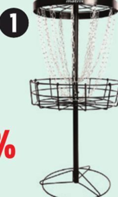 Canadian Tire Matrix portable disc golf target offer