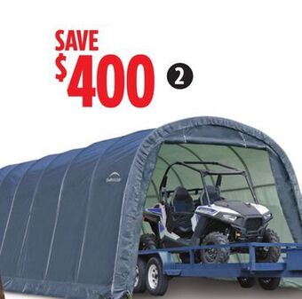 Canadian Tire Shelter logic garage-in-a-box, 12 x 24 x 8´ h offer