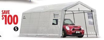 Canadian Tire Shelterlogic clearview shelter, 11 x 16 x 8' offer