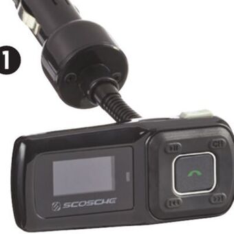 Canadian Tire Scosche bluetooth fm transmitter with usb port offer