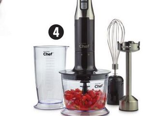 Canadian Tire Master chef corded hand blender with whisk offer