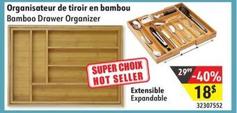 Sushi Shop Bamboo drawer organizer offer