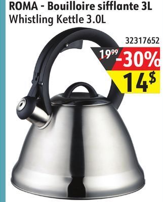 Sushi Shop Whistling kettle 3.0l offer