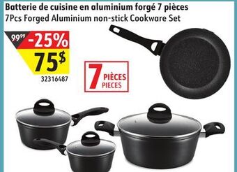Hart 7pcs forged aluminium non-stick cookware set offer
