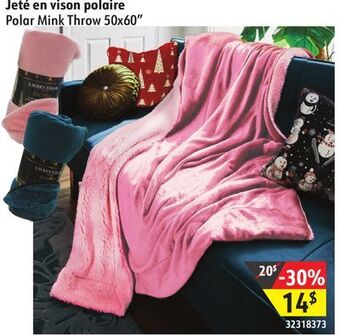 Sushi Shop Polar mink throw 50x60 offer