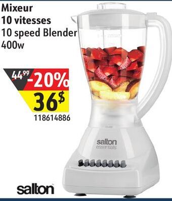 Sushi Shop Salton 10 speed blender 400w offer