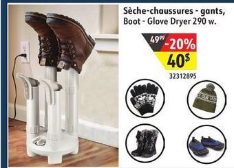 Sushi Shop Boot - glove dryer 290 w offer