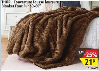 Hart Blanket faux fur 60x80 offer