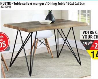 Sushi Shop Dining table offer