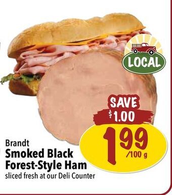 Farm Boy Brandt smoked black forest-style ham offer