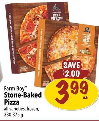 Farm Boy Farm boy stone-baked pizza offer
