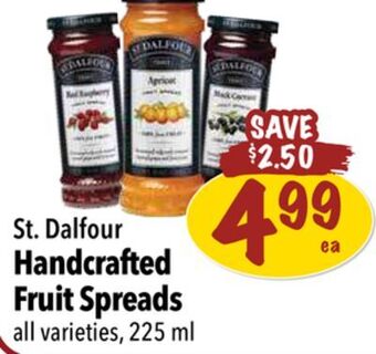 Farm Boy St. dalfour handcrafted fruit spreads offer