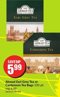 FreshCo Cardamom tea bags 100 pk offer