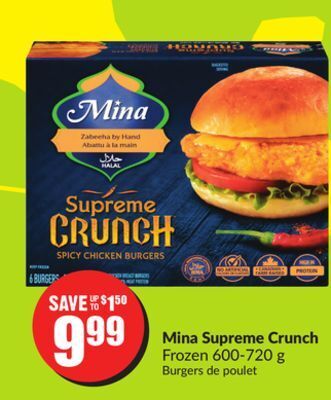 FreshCo Mina supreme crunch frozen 600-720 g offer