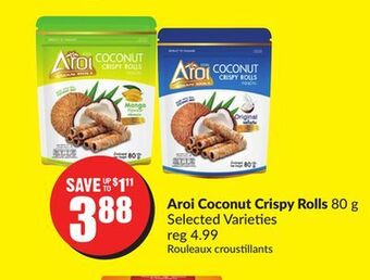 FreshCo Aroi coconut crispy rolls 80 g selected varieties offer