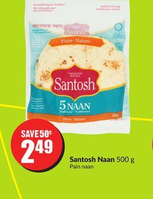 FreshCo Santosh naan 500 g offer