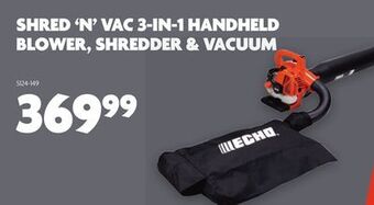 Home Hardware Shred 'n' vac 3-in-1 handheld blower, shedder & vacuum offer