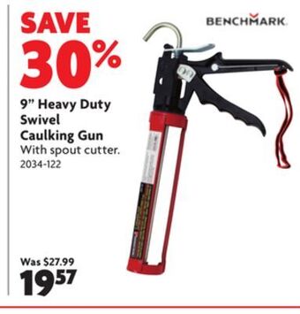 Home Hardware 9 heavy duty swivel caulking gun offer