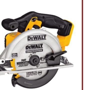 Home Hardware 6-1/2 cordless circular saw offer