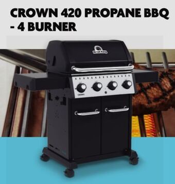 Home Hardware Crown 420 propane bbq - 4 burner offer
