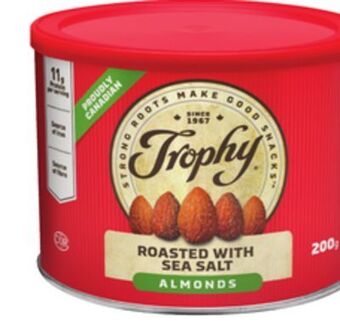 Giant Tiger Trophy almonds offer