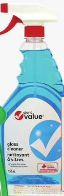 Giant Tiger Giant value glass cleaner offer