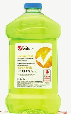 Giant Tiger Giant value multi-surface cleaner offer